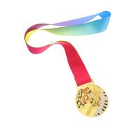 TOYANDONA Music Medal for Kids: Gold Medal for Piano, Violin, Vocal and Dance Competitions - Wearing a Collar for Children's Music Events and Achievements