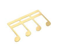 TOYANDONA Music Sheet Holder Clips Metal Page Holder for Piano Musicians Clamping Force for Secure Sheet Music Elegant Design Versatile Use for Various Instruments