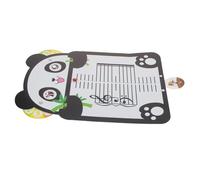 TOYANDONA Musical Note Board for Beginners Portable Panda Design Music Notation Card for Piano Practice Rhythm Training Sight-reading and Music Theory Learning Five-line Staff Whiteboard