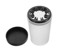 TOYANDONA Nail Art Brush Organizer and Washing Pot, Plastic Compact Holder for Nail Art Tools and UV Gel Pens, Multifunctional Design for Home and Travel Use