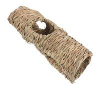 TOYANDONA Natural Five Hamster Tunnel for Small Pets Durable Hideout for Guinea Pigs Chinchillas Rabbits Practical Activity Tube for and Rest