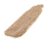 TOYANDONA Natural Rubber Exfoliating Glove for Body with Jute Material and Thumb Design, Washing Gloves for Body Use, Better Grip and Removes Dead Skin Cells, Bathing Tool for Men and Women
