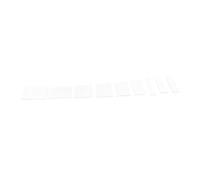 TOYANDONA Natural Shell Inlay Dots for Guitar and Bass Set of White Decorative Fretboard Accessories Handmade Fingerboard Inlay Strips for Mandolin and Banjo