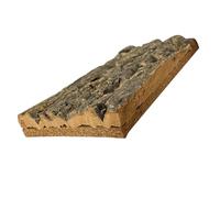 TOYANDONA Natural Tree Bark Terrarium Background Board 10x20cm for Reptile Habitat Decoration, Cork Bark Fish Tank Backdrop Suitable for Snakes, Frogs, and Lizards