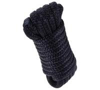 TOYANDONA Nautical Dock Line 3/8In X 15Ft Navy Blue Double Braided Nylon Mooring Rope for Boats and Yachts Marine Bumper Rope with High Strength for Secure Berthing and Docking