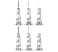 TOYANDONA Needle Felting Doll Stand 6Pcs Crochet Display Rack Sturdy Iron Material for Doll Accessories and Craft Display Stands