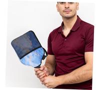 TOYANDONA Neoprene Paddle Cover Protective Case Lightweight Zipper Sleeve Reusable Storage Accessory for Outdoor Sports Cricket Kit Bag Portable Paddle Protector