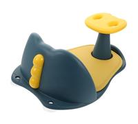 TOYANDONA New Born Bath Seat, Baby Bath Seat with High Backrest, Spacious Open-Side Design and Strong Load-Bearing Pp Shower Chair for Safe Infant Bathing