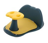 TOYANDONA New Born Bath Seat for Baby Bath Tub Seat with High Backrest and Spacious Open-Side Design Blue