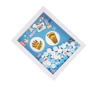 TOYANDONA Newborn Handprint Footprint Kit Memory Frame Boys and Girls DIY Keepsake Shower Create Prints Hands and Feet