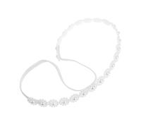 TOYANDONA Newborn Photography Headband with Elegant Pearl Embellishments Soft and Stretchable Girl Hair Accessory for Full Moon and Day Shoots Gentle Sensitive Skin