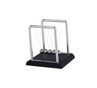 TOYANDONA Newton's Cradle Large Desktop Decoration Educational Physics for Learning Energy Conservation Dynamics Experiment Model