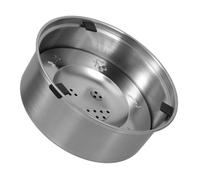 TOYANDONA Non Spill Stainless Steel Dog Water Bowl with Floating Design Rust Resistant Pet Water Feeder for Small Dogs Splash Hydration Station for Clean Floors Capacity