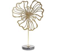 TOYANDONA Nordic Style Marble Leaf Tabletop Art Centerpiece, 1Pcs Round Modern Coffee Table Decor for Living Room, Entryway, Shelf Decoration