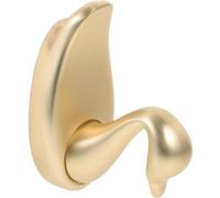 TOYANDONA Nordic Swan Wall Mounted Coat Hook in Golden Zinc Alloy | Minimalist Modern Novelty Shape, Heavy Duty Hold, Easy Installation, Suitable for Shoe Cabinets and Room