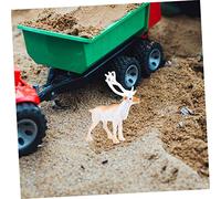 TOYANDONA North Pole Animal Figurines PVC Sand Board Scene Decor Realistic Arctic Statues Miniature Ornaments for Desktop Gardening and Baking Decoration