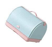TOYANDONA Nursery Organizer Baby Bottle Drainer Box Lid Dustproof Storage for Baby Utensils Portable Feeding Drying Rack Sky Blue for Home and Travel