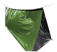 TOYANDONA Outdoor Emergency Lightweight Thermal Survival Bag for Camping Hiking and Travel Insulated Pe Film Blanket Green