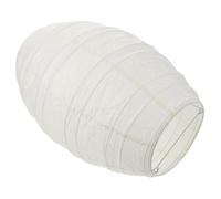 TOYANDONA Oval Foldable Paper Lantern Lamp Shade Handmade Pendant Light Cover Easy Installation Warm Soft Glow Versatile Ceiling Light Shade for Home Retail Hospitality Decor