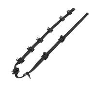 TOYANDONA Over The Door Baseball Hat Organizer Rack Adjustable Straps and Hooks, Space-Saving Baseball Cap Storage Holder for Bedroom Nursery Bathroom, Closet Hanger for Up to 10 Caps and