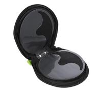 TOYANDONA Oxford Cloth CD Holder Media Case with Reinforced Handle Car CD Wallet Organizer for Travel and Storage Anti-wear Non-Woven Interior Stylish Green Design