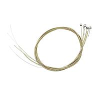 TOYANDONA Pack of 6 Mini Guitar Strings Guitar Metal Ukulele Accessories Electric Guitar Strings Ukulele Strings Made of Metal Strings for Electric Guitar Stainless Steel