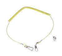 TOYANDONA Parrot Training Leash with Bite Elastic Flying Rope and Claw Ring Durable Plastic and Steel Wire Pet Harness for Outdoor Flight Exercise Suitable for Parrots and Birds Random Color