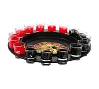 TOYANDONA Party Drinking Roulette Set Interactive Reusable Roulette Wheel for Ktv Bars Fun Game Experience for Gatherings Durable Design for Friends