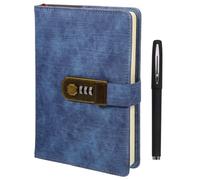 TOYANDONA Password Lock Diary Notebook with Easy Page Turning and Sturdy Cover for Personal Scheduling