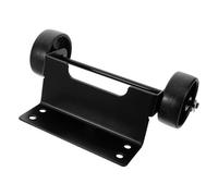 TOYANDONA Patio Heater Wheels 8x 4.7x 3.1 Inch Mobile Caster Kit for Pyramid-style Outdoor Tower Heater Replacement Black Glossy Sturdy Sliding Wheels for Garden Patio