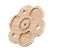TOYANDONA Pet Chinchilla Windmill Chew Interactive Flower Shape Accessory for Rabbits Parrots Small Pets Engaging Rotation Wheel for Mental Stimulation Boredom Breaker
