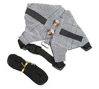 TOYANDONA Pet Dress Suit Small Pet Harness Traction Rope Bunny Harness and Set Xxs Puppy Cotton Polyester Material