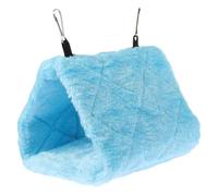 TOYANDONA Pet Warm Bed for Parakeets Parrot Hammock Bed Cozy House Winter Bird Nest Snuggle Hut for Cage Cockatiel Lovebird