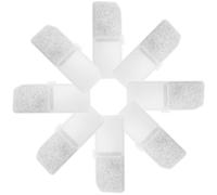 TOYANDONA Pet Water Fountain Filters 8Pcs Charcoal Square Pads for Automatic Pet Water Dispensers, Compatible with Cat and Dog Waterers, Filters Metal Ions and Impurities