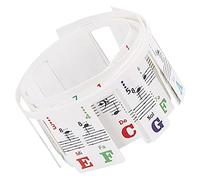 TOYANDONA Piano Keyboard Note Strip Musical Notation for Non-Stick Labels for Keys for Beginners and Electronic Organs