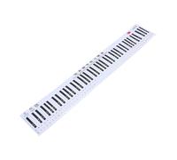 TOYANDONA Piano Keyboard Practice Chart 88 Keys Pvc Hand-rolled Sticker with Key Ratio Design for Beginners and Students for Piano Practice and Teacher Teaching