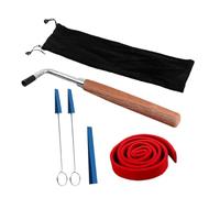 TOYANDONA Piano Tuning Tool Including Hammer Mutes Strip for Piano Tuner Hammer Lever Mute Kit Temperament Strip