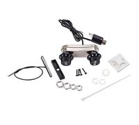 TOYANDONA Pickup Construction Transducer Tone Piezo Bridge Violin with Set Volume Knob Metal and Plastic Sound Amplification for Electric Violin and Guitar, Music Playing