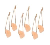 TOYANDONA Pink Mountain Salt Lick Blocks 6pcs 30-50g Natural Mineral for Horses Cattle Deer Livestock Boredom Reliever and Animal Salt Treats