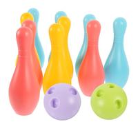 TOYANDONA Plastic Bowling for Indoor Bowling Game for Kindergarten Interactive Multiplayer Plaything for Family Fun and Athletic Skill Development