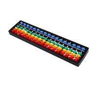 TOYANDONA Plastic Chinese Abacus Bead Arithmetic Educational for Students Accountants Lightweight Counting Math Learning Tool and Desktop Decoration