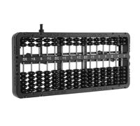 TOYANDONA Plastic Column Abacus with Reset Mental Arithmetic Counting Tool for Students Beginner Friendly Arithmetic Calculator for Classroom and Home Learning