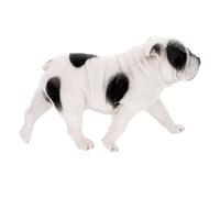 TOYANDONA Plastic French Bulldog Figurine Decorative Puppy Model with Fine Details Stable Dog Ornament for Indoor Home Bedroom and Living Decor Creative Animal Gift for Dog Lovers