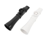 TOYANDONA Plastic Kazoos in Modern Stylish Design with Unique Resonance Principle 2pcs Easy to Play Musical Instruments for Family Gatherings and Travel