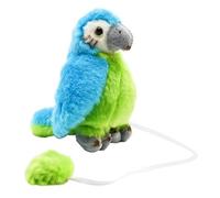 TOYANDONA Plush Bird Shoulder Parrot for Costumes Soft Pirate Themed Halloween Prop Secure Comfortable Pirate Party Accessory with Realistic Design for Themed Events
