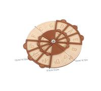 TOYANDONA Pocket Circle of Fifths Wheel Guitar Melody Tool Compact Chord Progression Trainer for All Levels Music Theory Learning Aid for Piano Songwriting and Ear Training