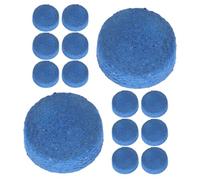 TOYANDONA Pool Cue Tips Replacement Kit Made of Sturdy Fake Leather 50pcs Easy Replacement for Billiard Cue Sticks Suitable for Beginners and Professionals for Versatile Use