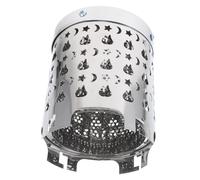TOYANDONA Portable Camping Heater Shield Stainless Steel Outdoor Stove Cover Windproof Rainproof Tent Heating Equipment for Cold Weather Hiking and Picnic