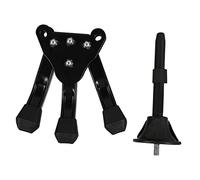 TOYANDONA Portable Clarinet Flute Holder Stand Tripod Design Adjustable Height for Musicians Space-saving Easy to Carry