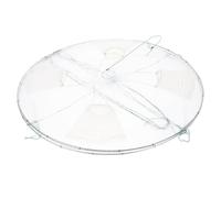 TOYANDONA Portable Collapsible Fish Trap Net Cage for Large and Fish PE Material Minnow and Crab Drop Net with Multi-strand Braided Design Versatile Fishing Accessory for River Lake and